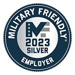 Military Friendly Employer 2022 silver award logo